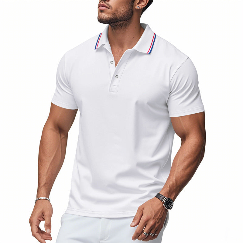 Streetwave Mens Polo Shirt With Modern Collar And MoistureWicking Tech For Men Everyday Comfort