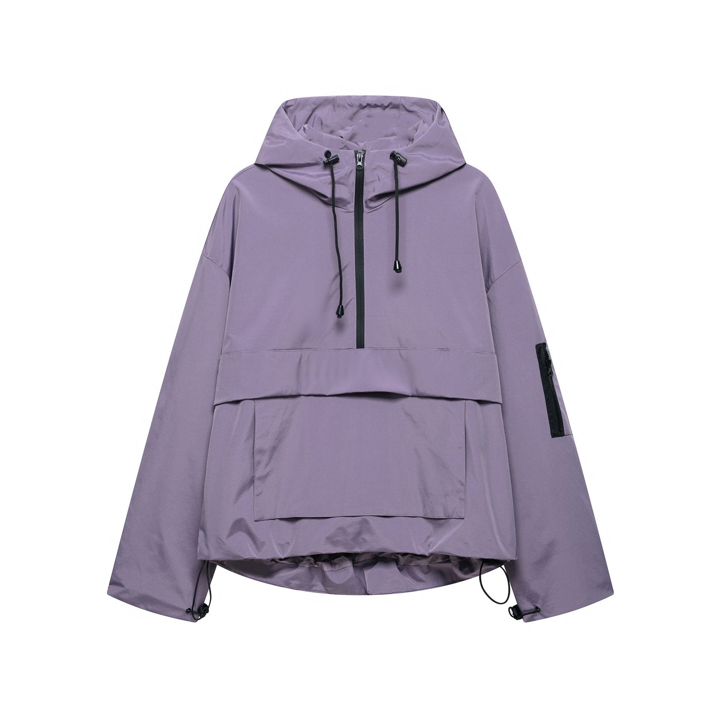 Womens Street-wave Functional Jacket With Adjustable Waist And Practical Pockets