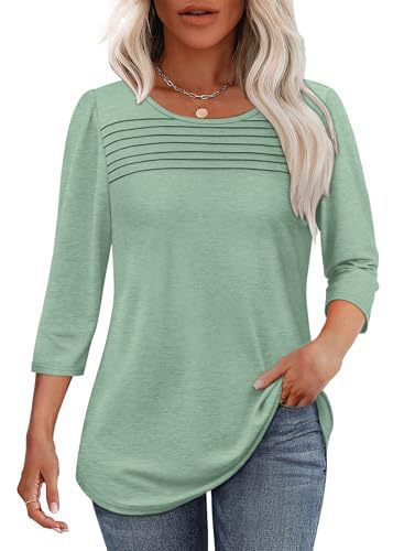 Street-wave Women Elegant Ruched Top Soft Knit Fit Versatile Day To Night For Work