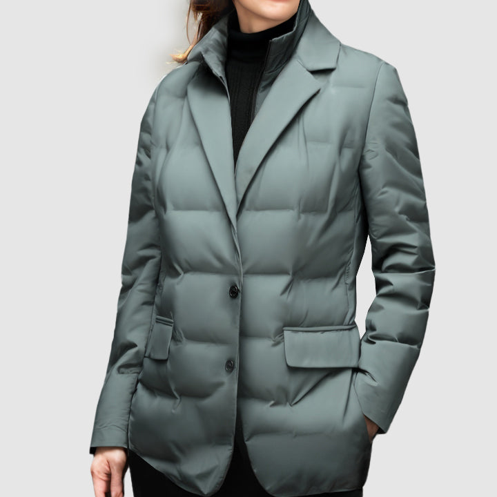Street-wave Puffer Jacket For Men With Business Style Warmth Ideal For Office And Formal Wear