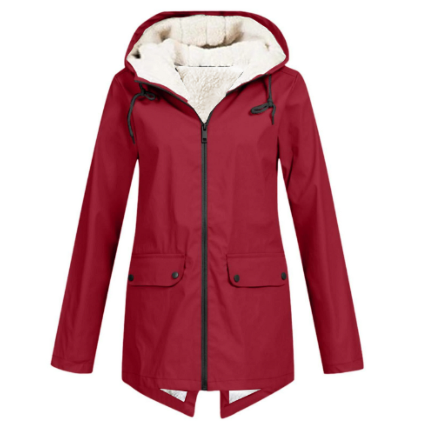 Street-wave Waterproof Women's Jacket With Thermal Fleece Lining All-Weather Comfort