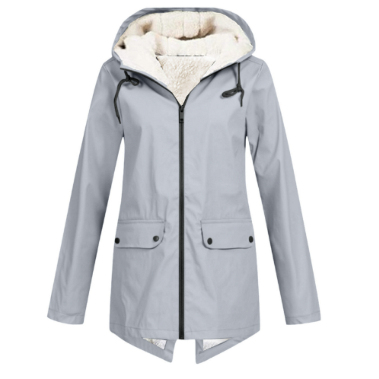 Street-wave Waterproof Women's Jacket With Thermal Fleece Lining All-Weather Comfort