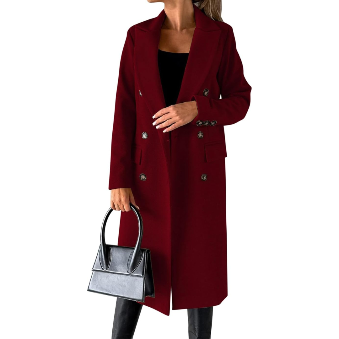 Street-Wave Trench Coat For Women Figure Flattering Fit