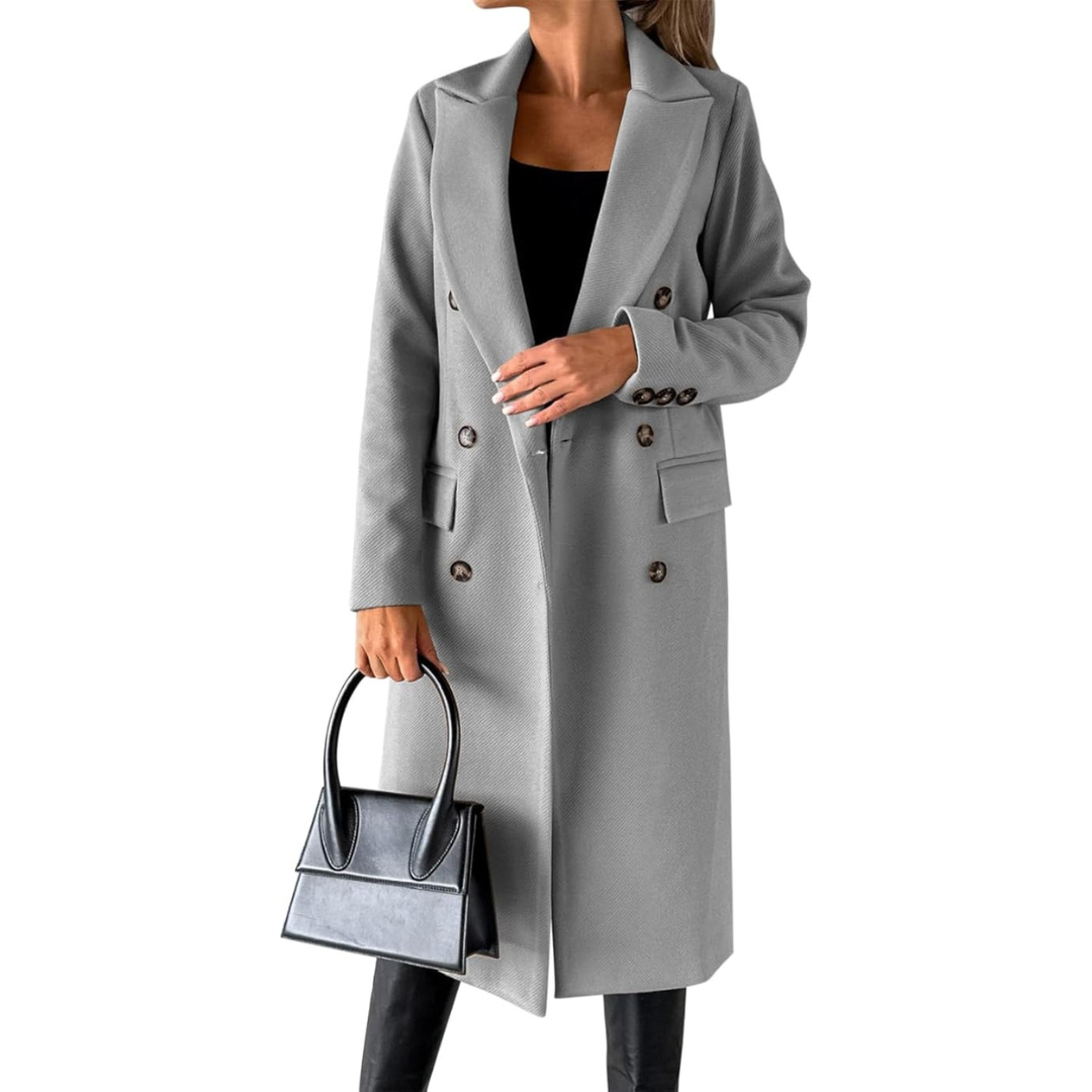 Street-Wave Trench Coat For Women Figure Flattering Fit