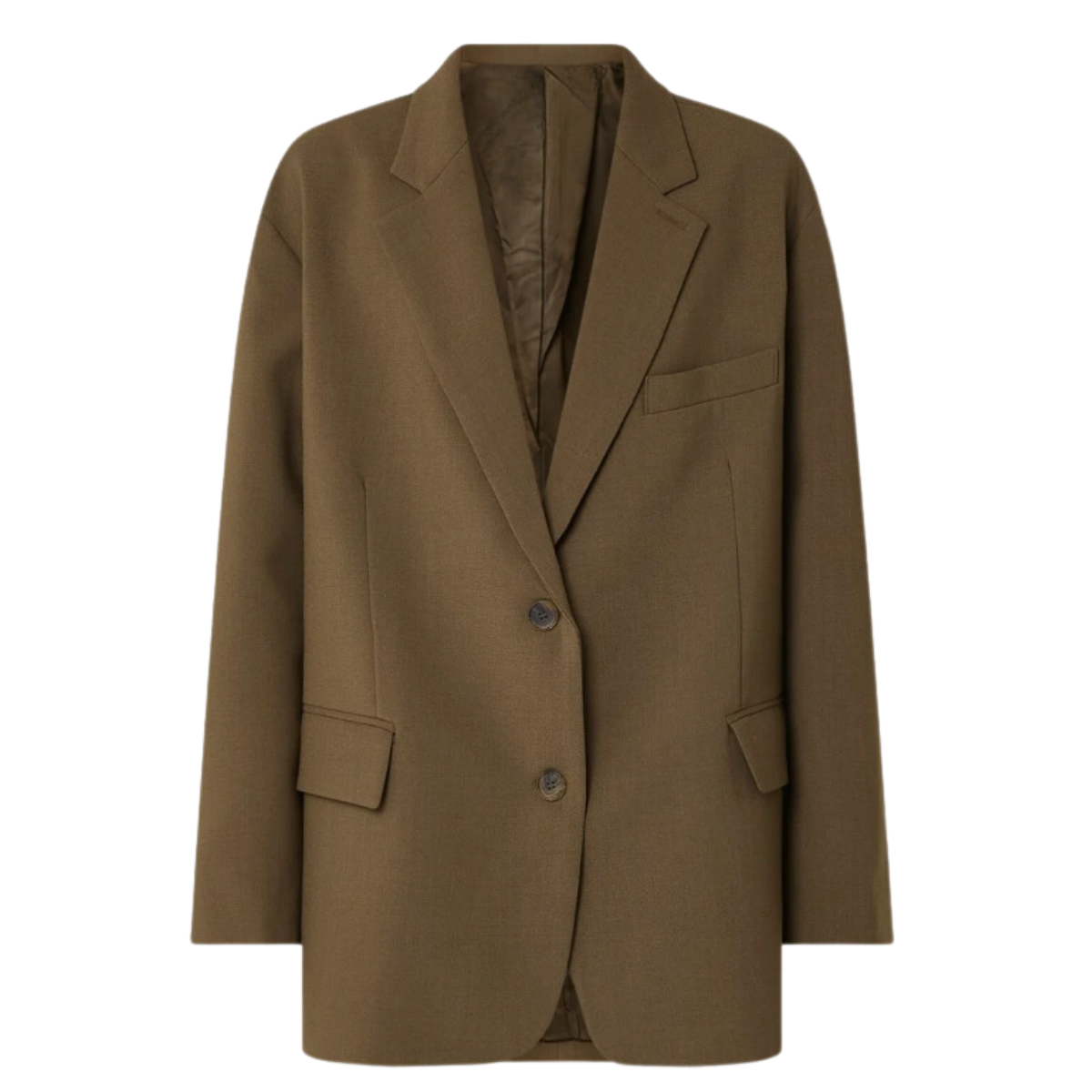 Street-Wave Classic Wool Blend Blazer For Women Timeless Fit For Work And Weekend Office Ready