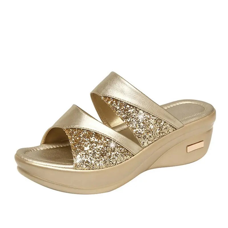 Open-Toe Slippers For Women Street-Wave Cozy Comfort Non-Slip
