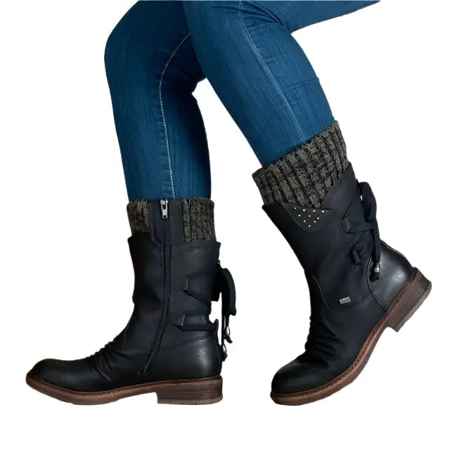 Ankle Boots For Women Street-Wave Comfortable Warm Support