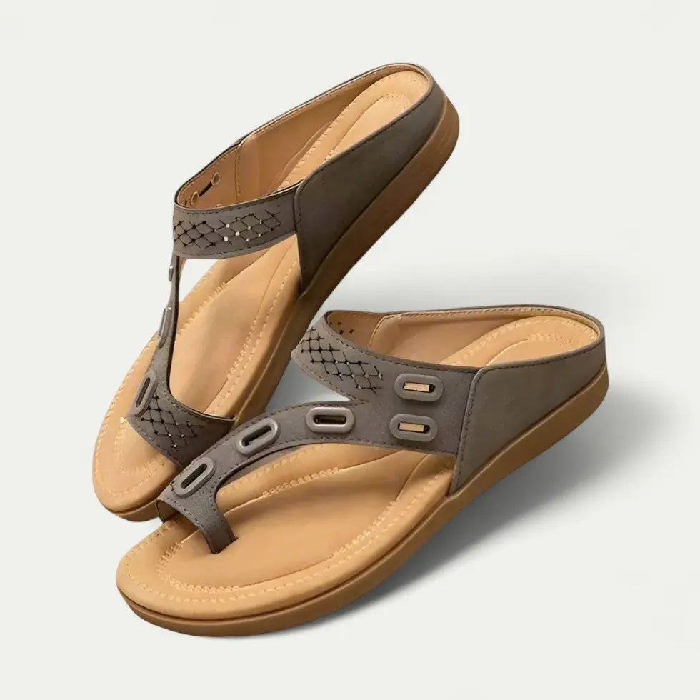 Street-Wave Arch Support Sandals For Women All Day Comfort Slip On