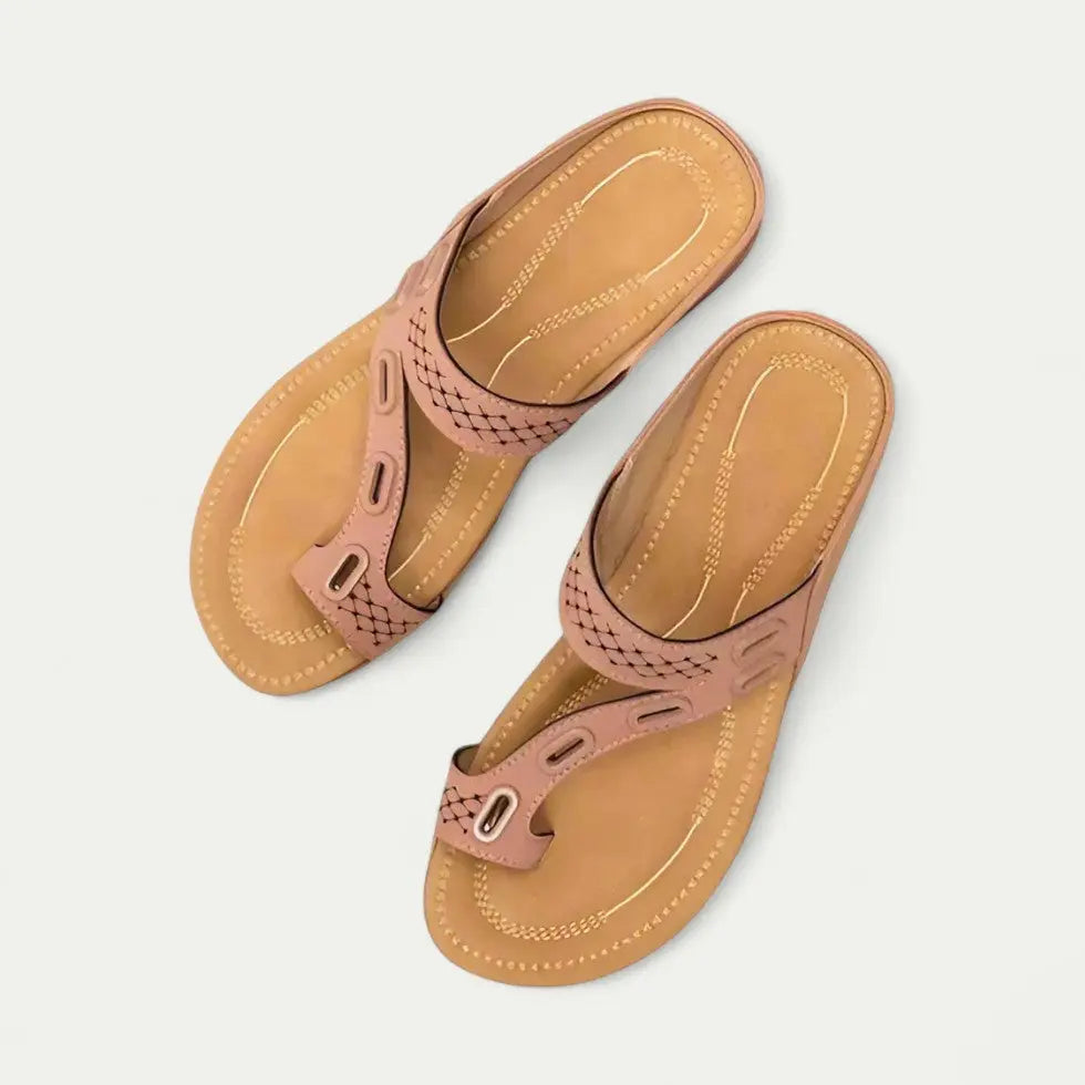 Street-Wave Arch Support Sandals For Women All Day Comfort Slip On