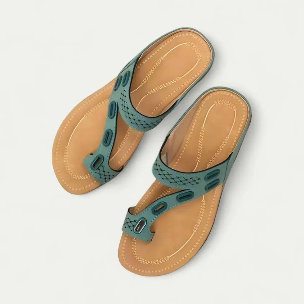 Street-Wave Arch Support Sandals For Women All Day Comfort Slip On