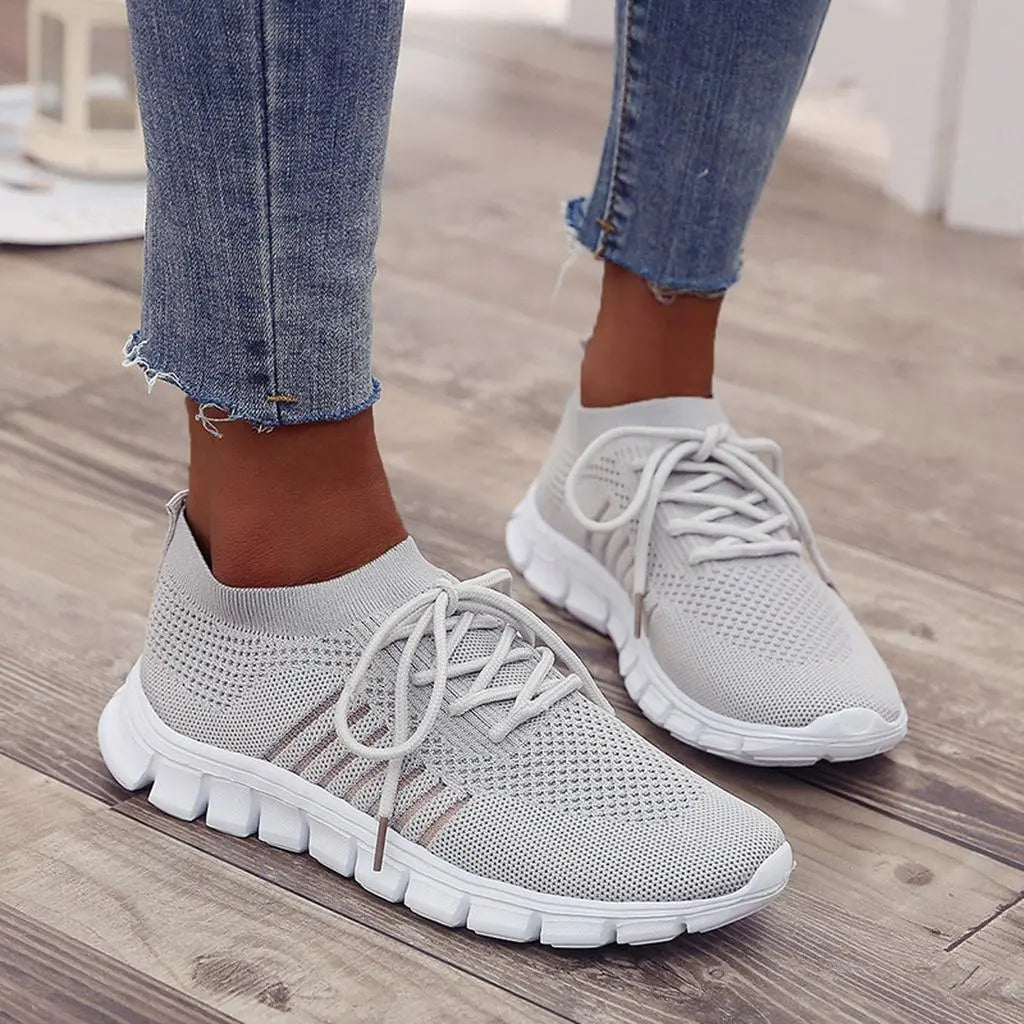 Street-Wave Comfort Sneakers For Women With Cloud Walking Support