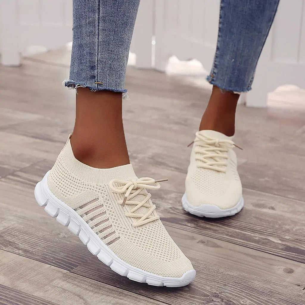 Street-Wave Comfort Sneakers For Women With Cloud Walking Support