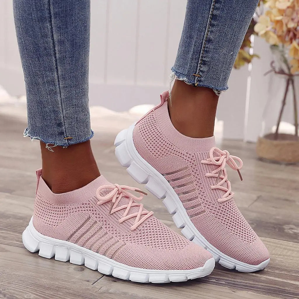 Street-Wave Comfort Sneakers For Women With Cloud Walking Support