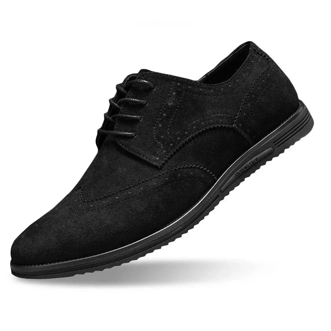 Waylynn Oscar Suede Wingtip Sneakers For Work And Weddings All Day Comfort