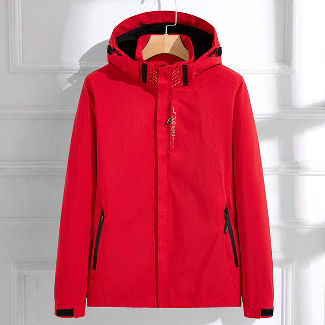 Streetwave Womens Waterproof Rain Coat With Hood And Zip Pockets For Everyday Urban Weather Protection And Style