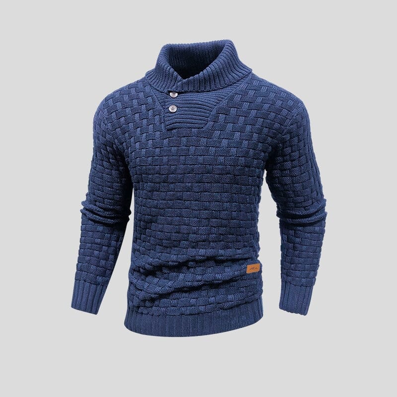 Lucas Thermal Cotton Pullover For Men Cozy Warmth Soft Knit Sweater By Streetwave
