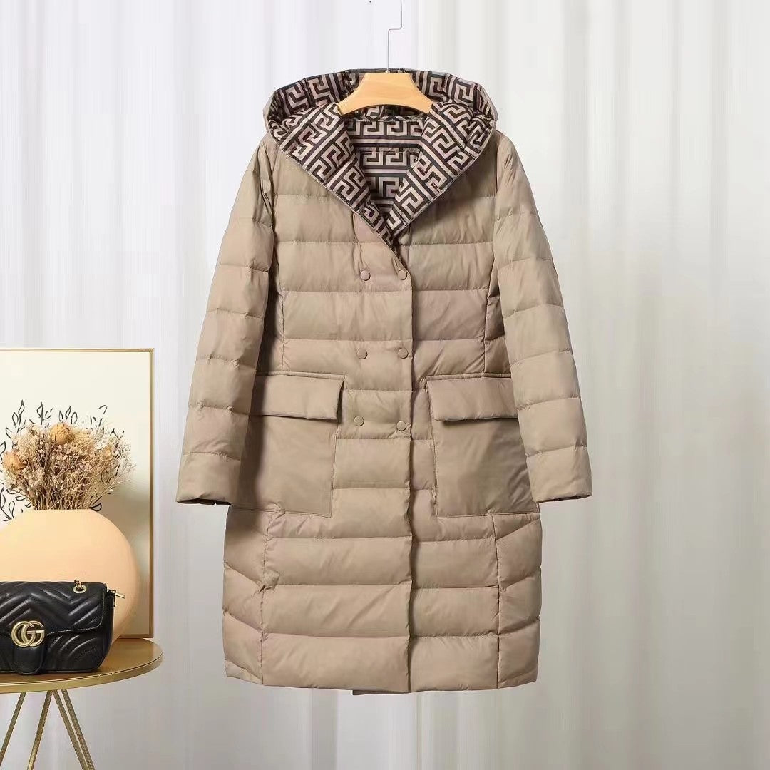 Street-Wave Puffer Hooded Winter Jacket For Women Dual Look Warmth And Comfort All Season