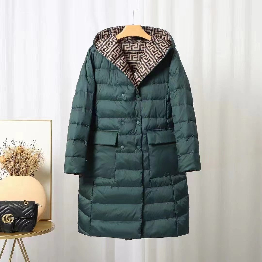 Street-Wave Puffer Hooded Winter Jacket For Women Dual Look Warmth And Comfort All Season