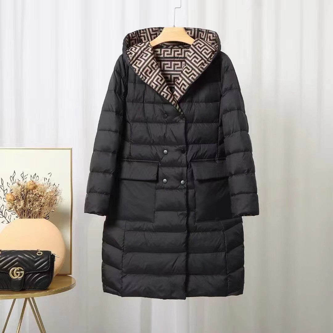 Street-Wave Puffer Hooded Winter Jacket For Women Dual Look Warmth And Comfort All Season
