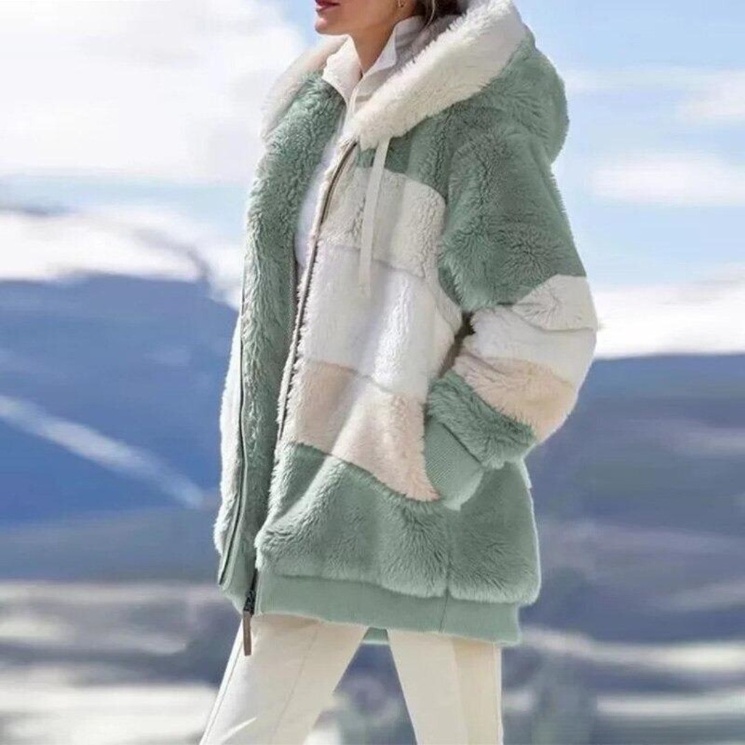 Streetwave Soft Faux Fur Coat For Women Luxurious Plush Warmth And Cozy Comfort All Season