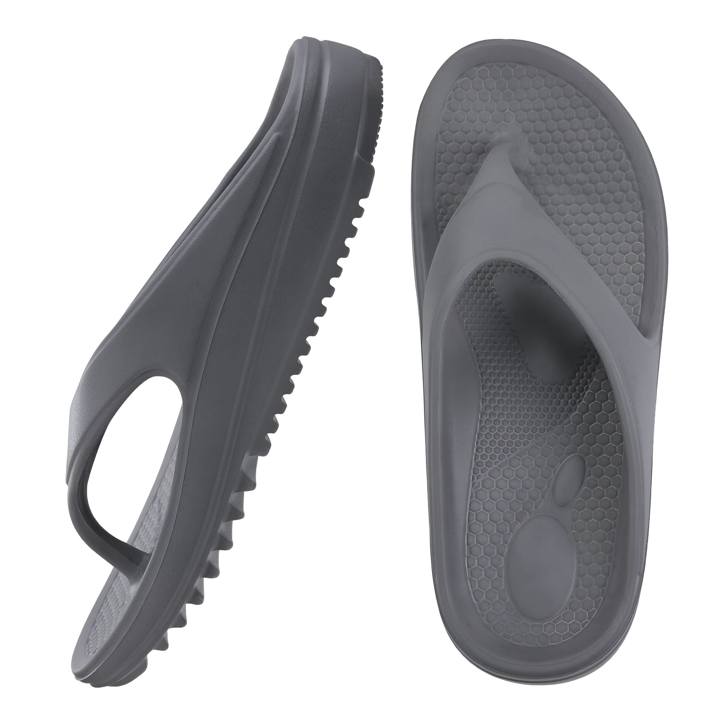 Street-wave Orthopaedic Flip Flops for Unisex Comfort and Heel Pain Relief with Support