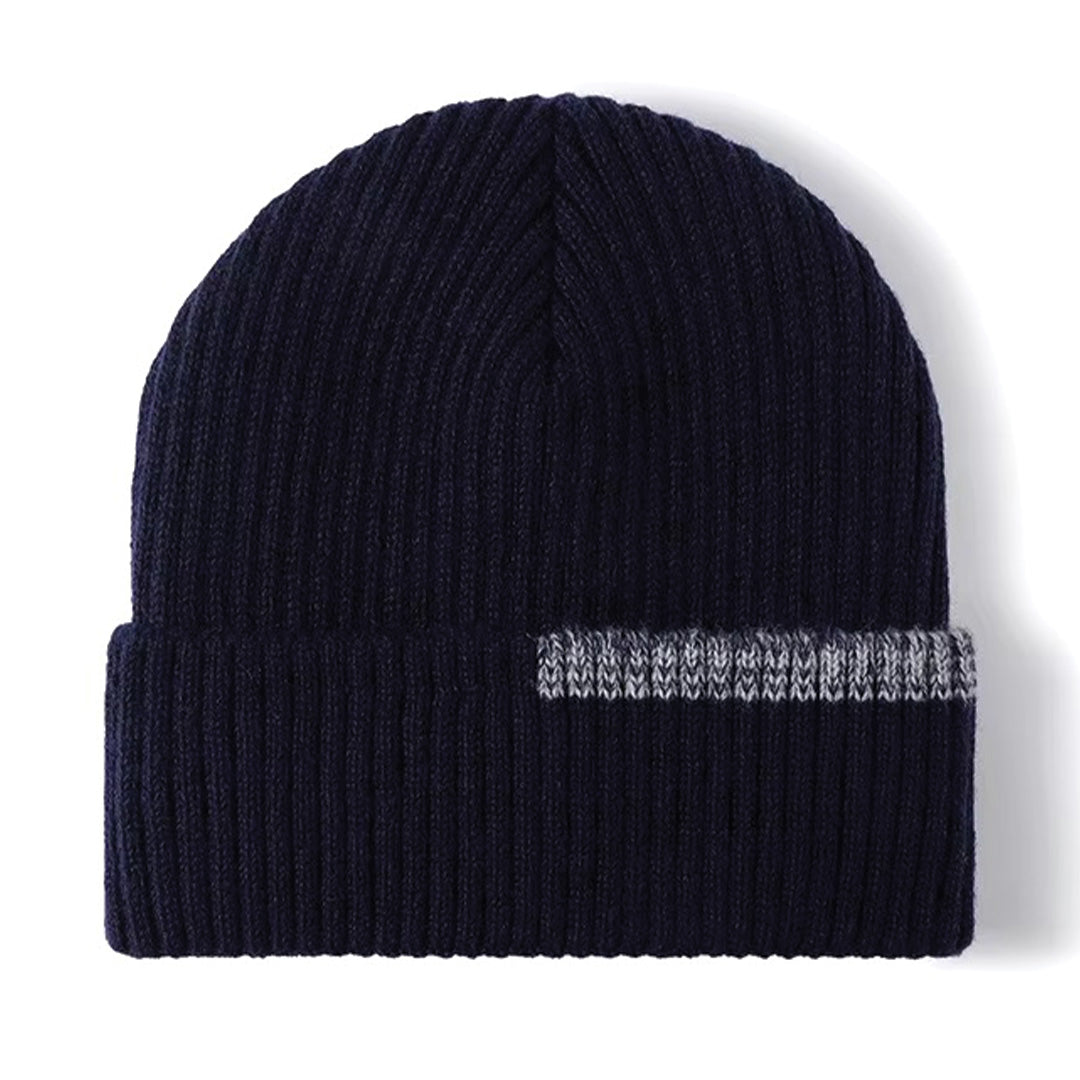 Street-Wave Ribbed Beanie