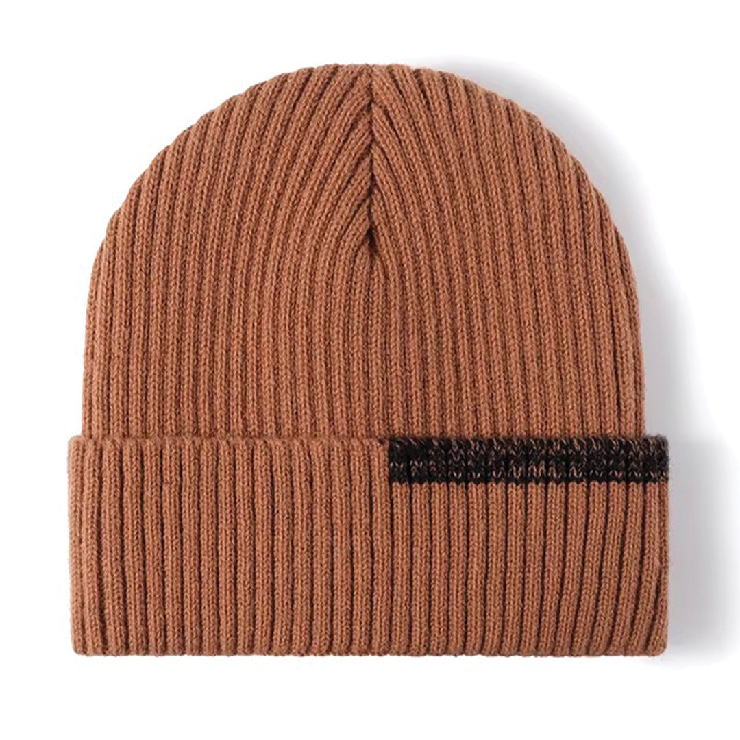 Street-Wave Ribbed Beanie