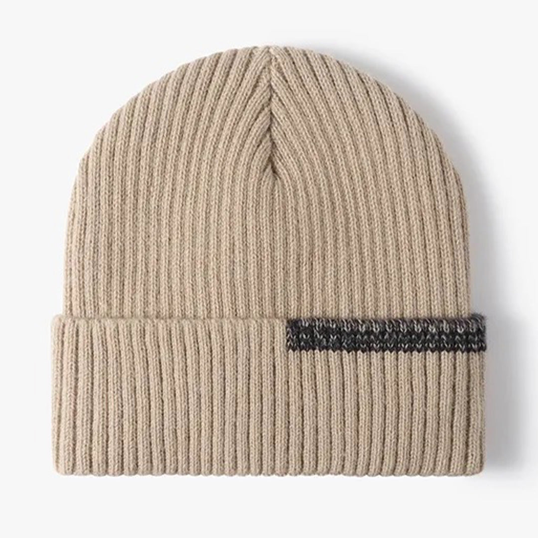 Street-Wave Ribbed Beanie