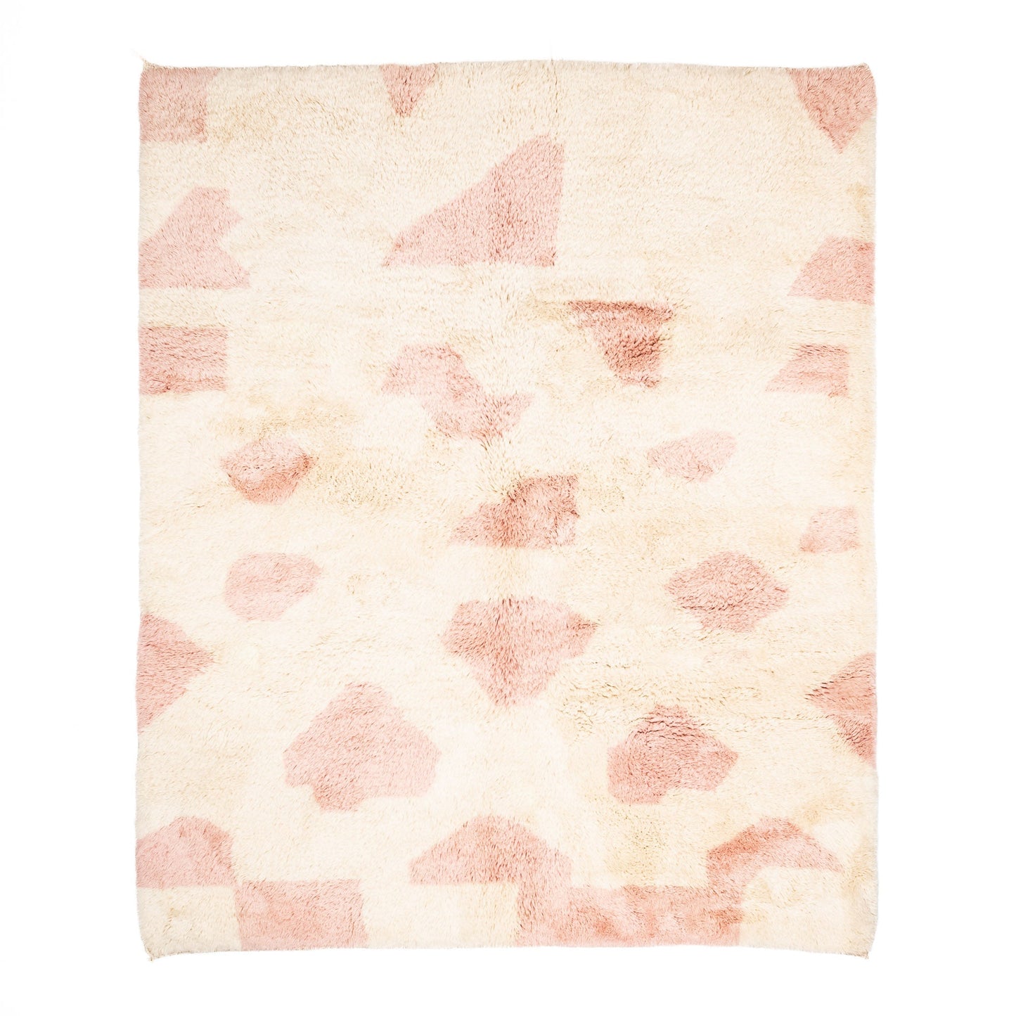 Silken Petals - Luxury Shag Moroccan Rug - Street-Wave