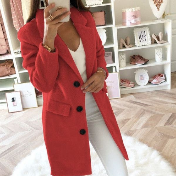 Street-wave Pleun Women's Coat Elegant Warm Winter Jacket With Cozy Comfort And Modern Tailoring