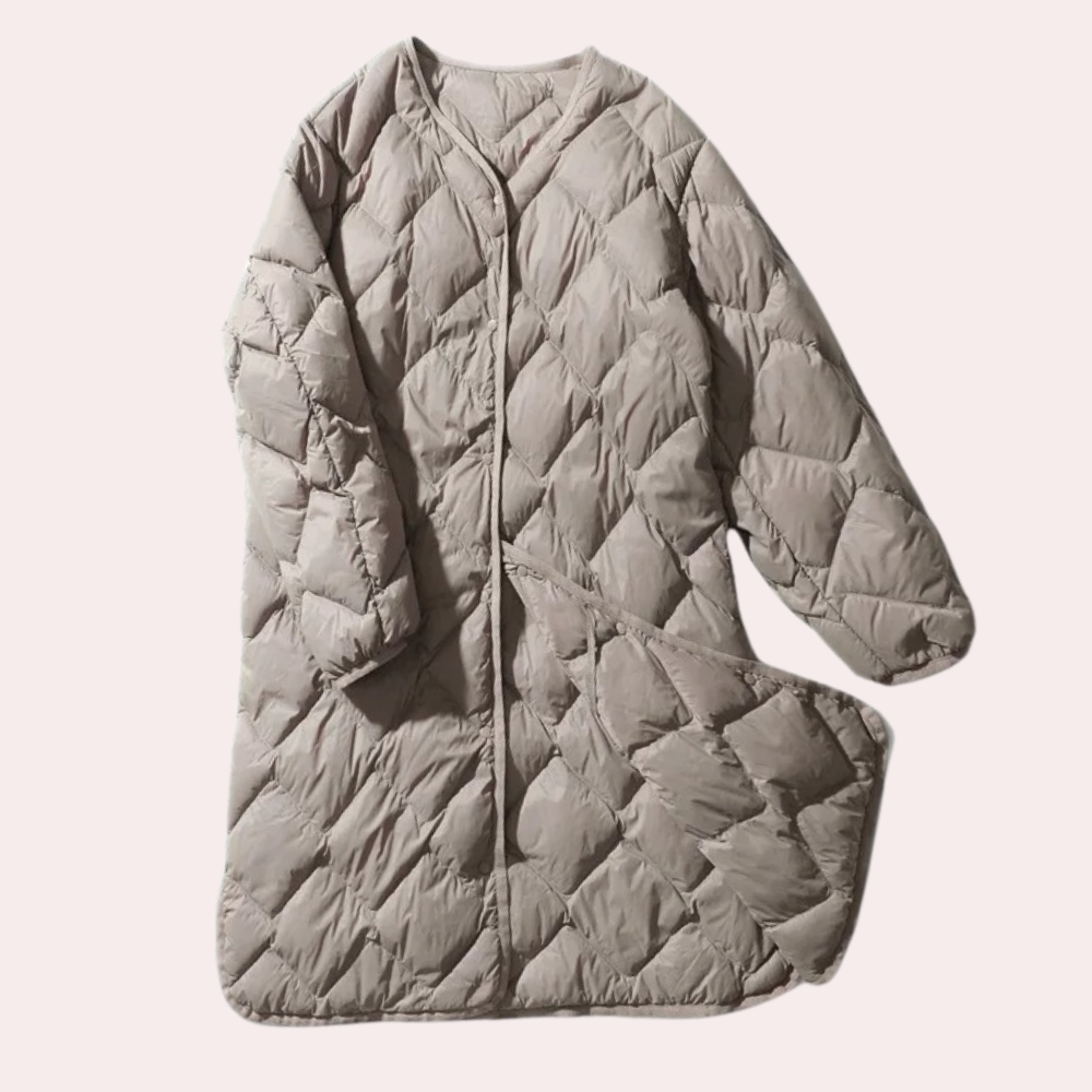 Streetwave Womens Warm Quilted Puffer Jacket For All Day Comfort And Timeless Style