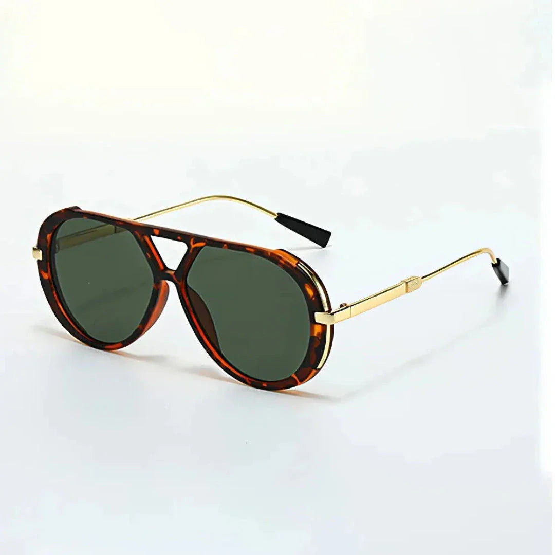 Waylynn Panther Gradient Aviator Sunglasses For Fashionista