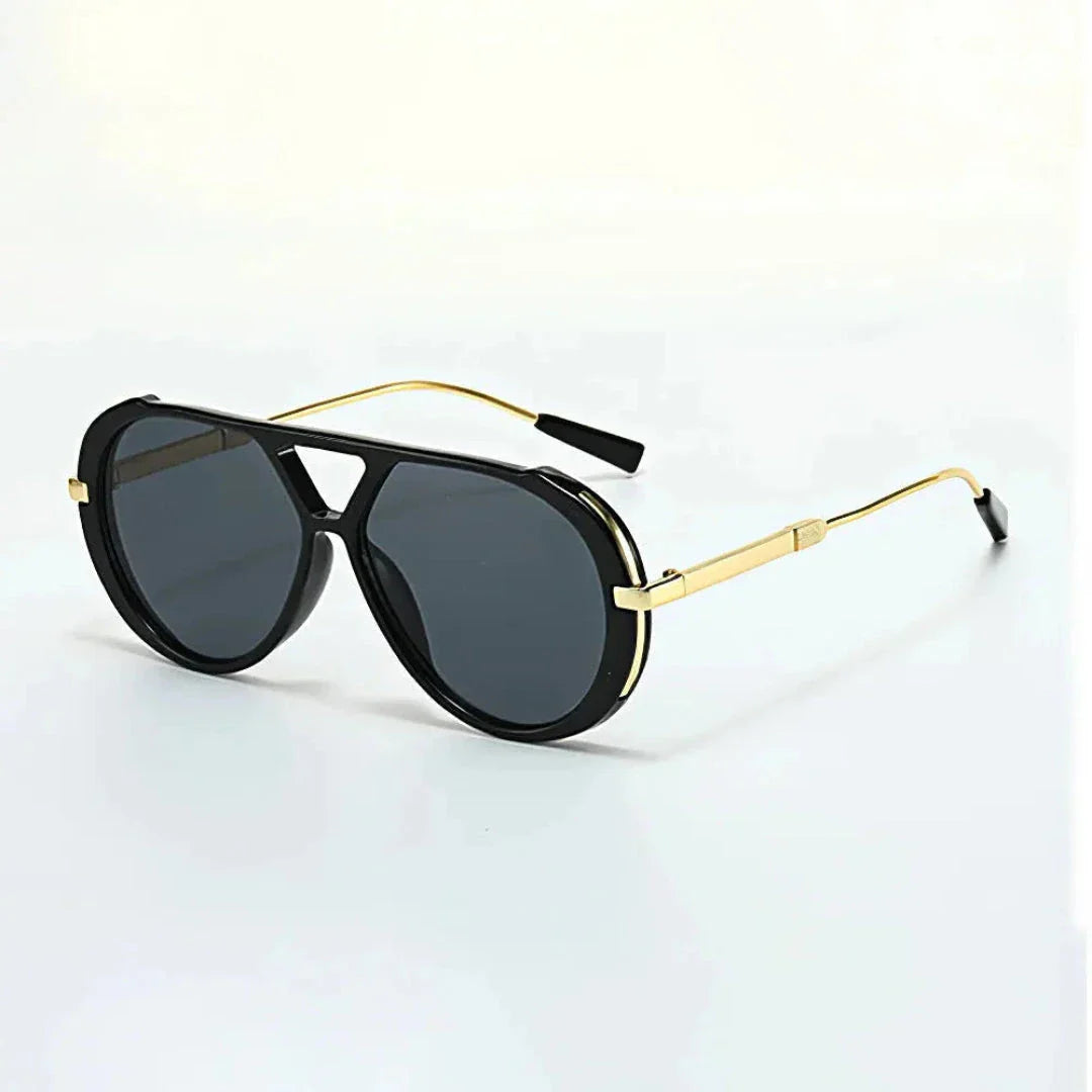 Waylynn Panther Gradient Aviator Sunglasses For Fashionista
