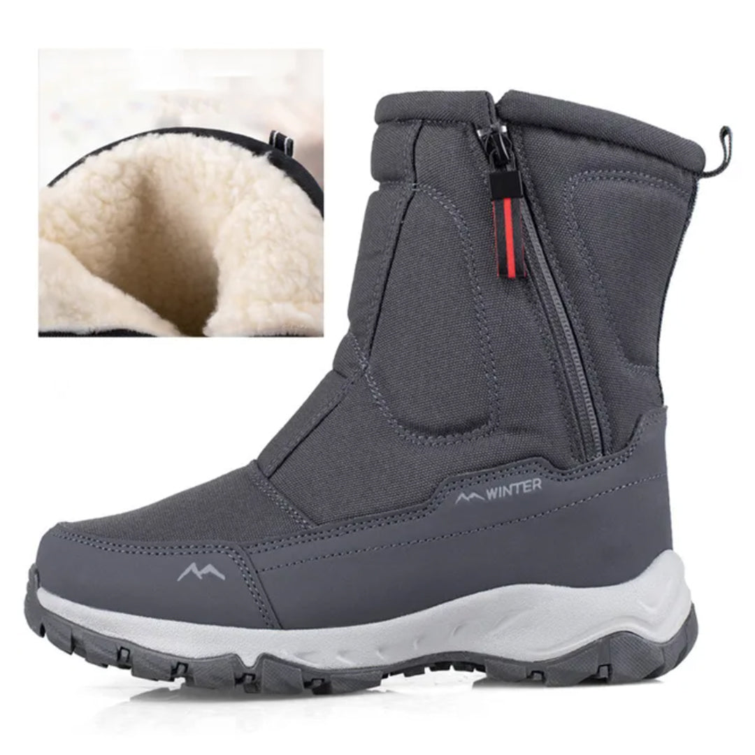Street-Wave Ultimate Warmth Insulated Waterproof Thick Snow Boots For Outdoor Adventurers Non Slip