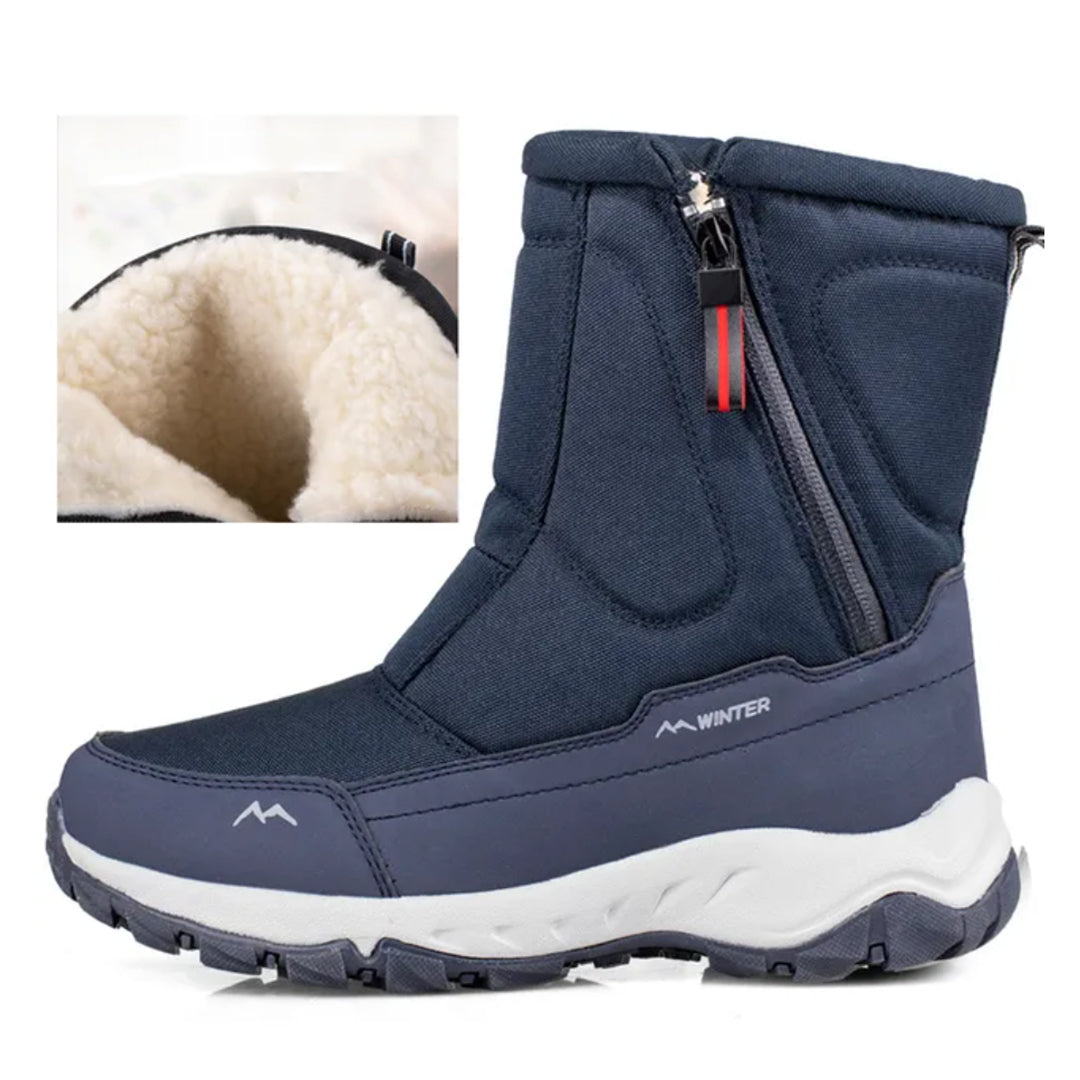 Street-Wave Ultimate Warmth Insulated Waterproof Thick Snow Boots For Outdoor Adventurers Non Slip