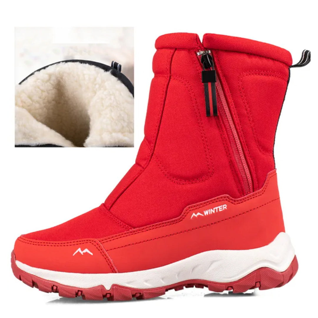 Street-Wave Ultimate Warmth Insulated Waterproof Thick Snow Boots For Outdoor Adventurers Non Slip