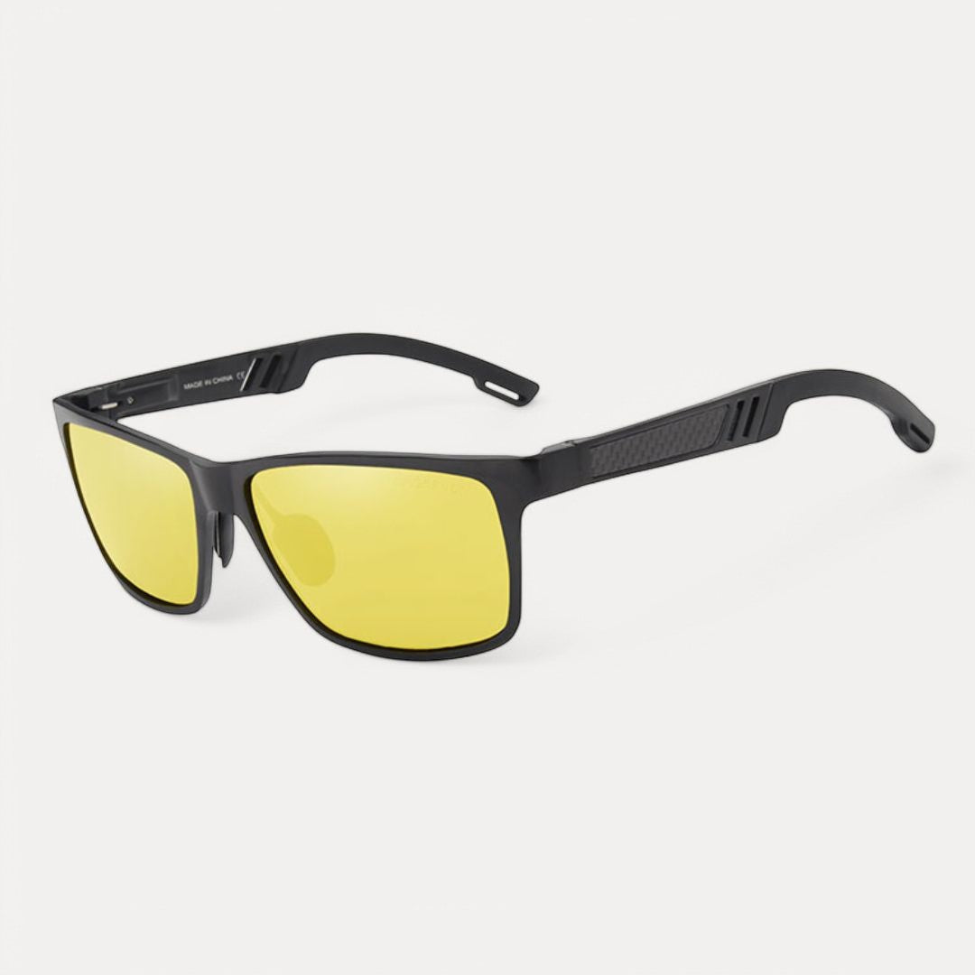 Street-Wave Polarized Aluminum Frame Sunglasses With UV400 Mirror Lenses Unisex Outdoor Eyewear