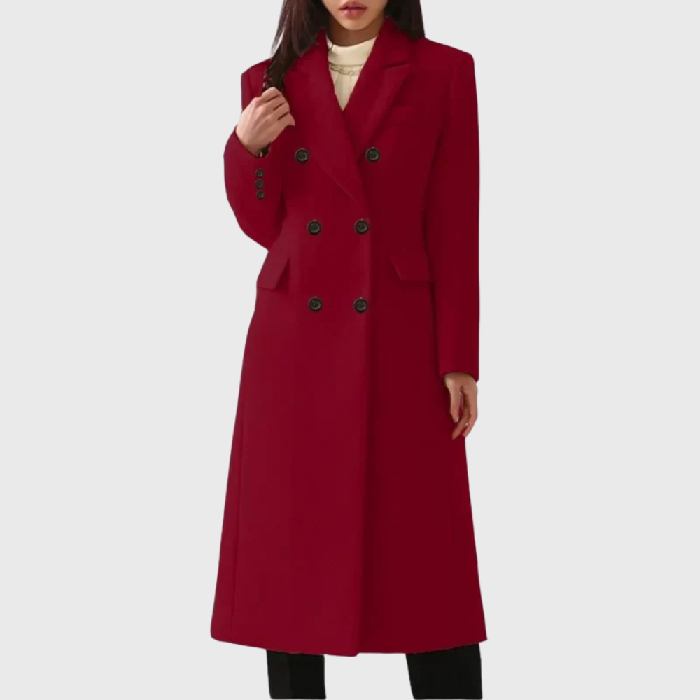 Women's Overcoat with Insulated Design and Full-Length Coverage