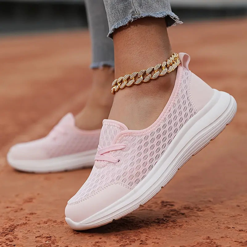 Street Wave Paloma Lightweight Breathable All Day Comfort Lace Up Sneakers For Women With Soft Cushioned Sole