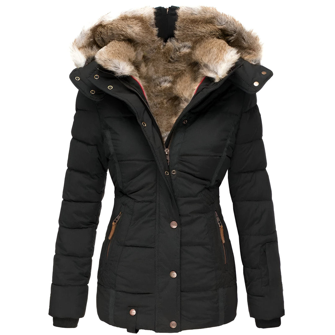 Streetwave Women Hooded Puffer Jacket Insulated Warmth Shielding Wind With Flattering Fit