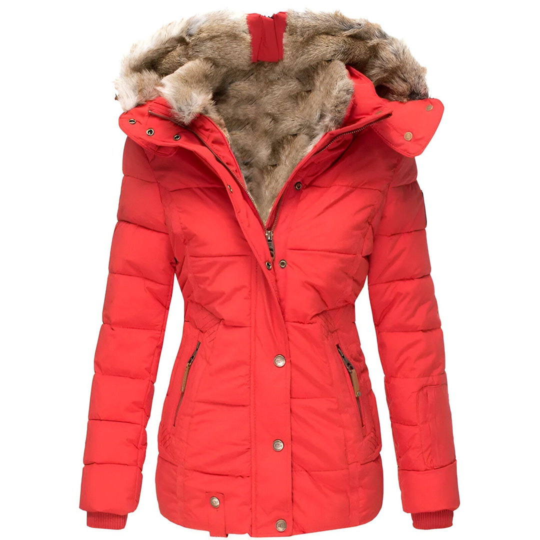 Streetwave Women Hooded Puffer Jacket Insulated Warmth Shielding Wind With Flattering Fit