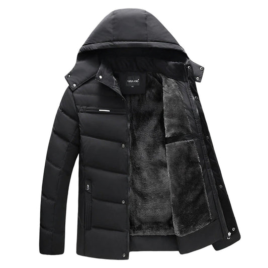 Street-wave | Bequeme Wattierte Winterjacke Für Männer - Street-wave
