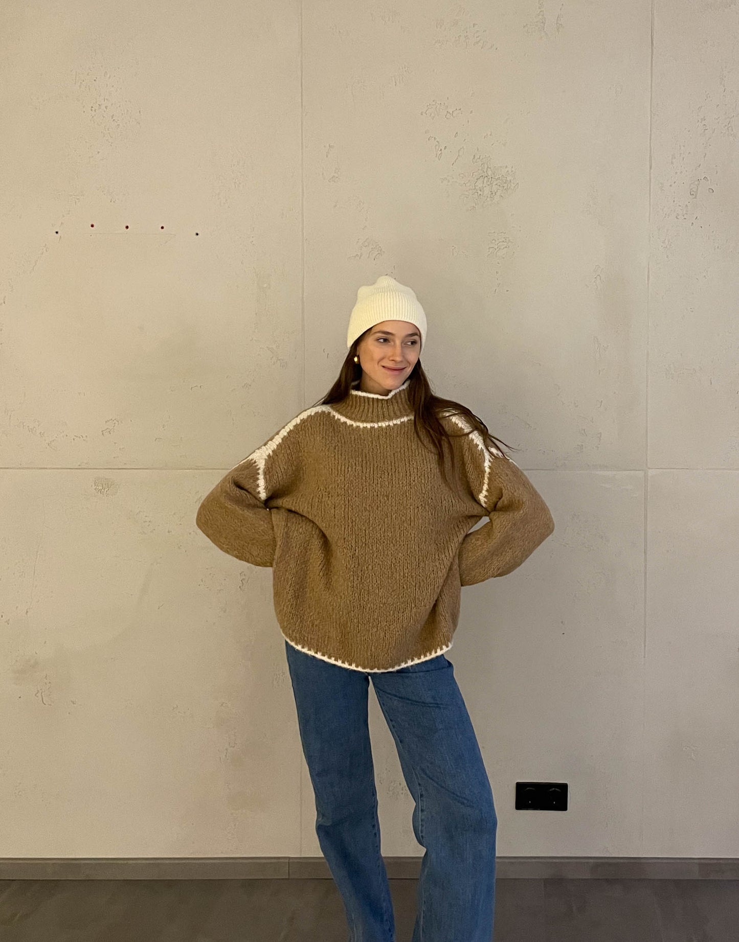Street-wave | Pullover mit Kontrastnähten - Street-wave