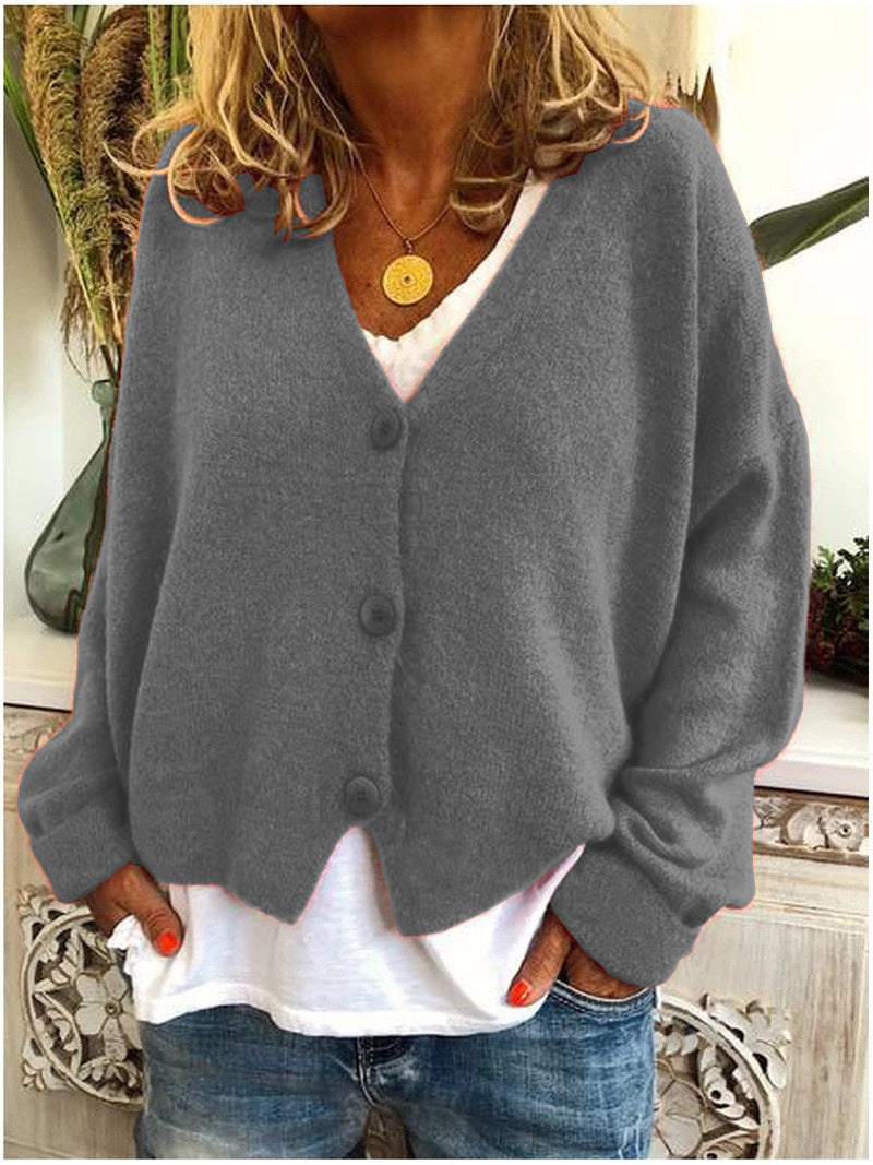Street-wave Women Cozy Knit Cardigan Chic Versatile Office To Weekend Wear For Women