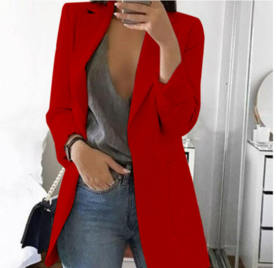 Streetwave Long Blazer For Women With Tailored Fit And Elegant Length Chic Style