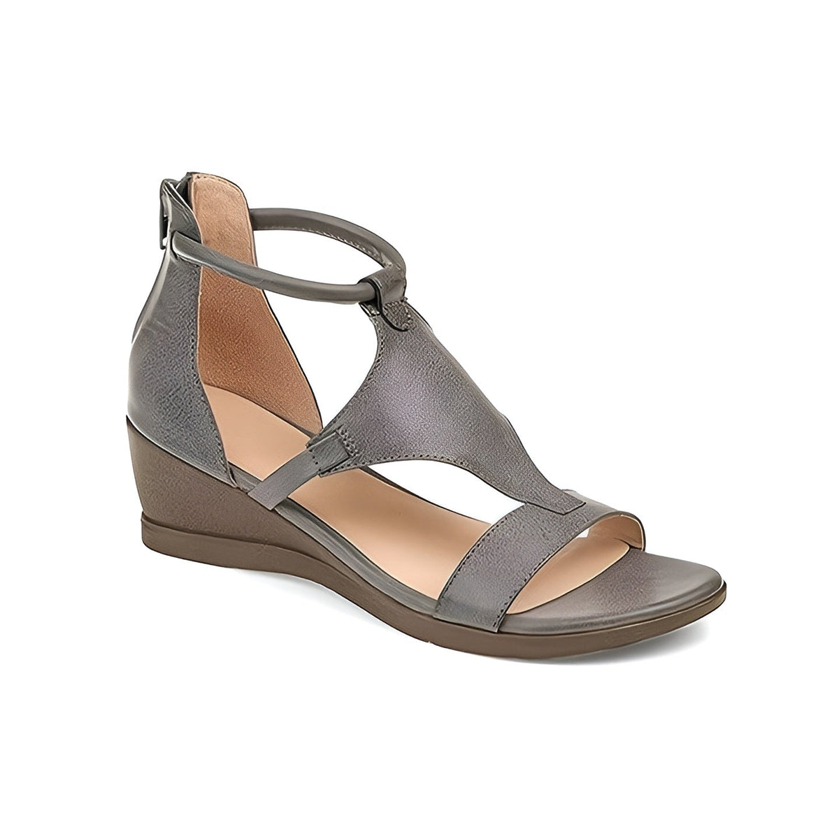 Street Wave Womens Comfortable Sandals With All Day Comfort Wedge Heel For All Occasions Elora Collection
