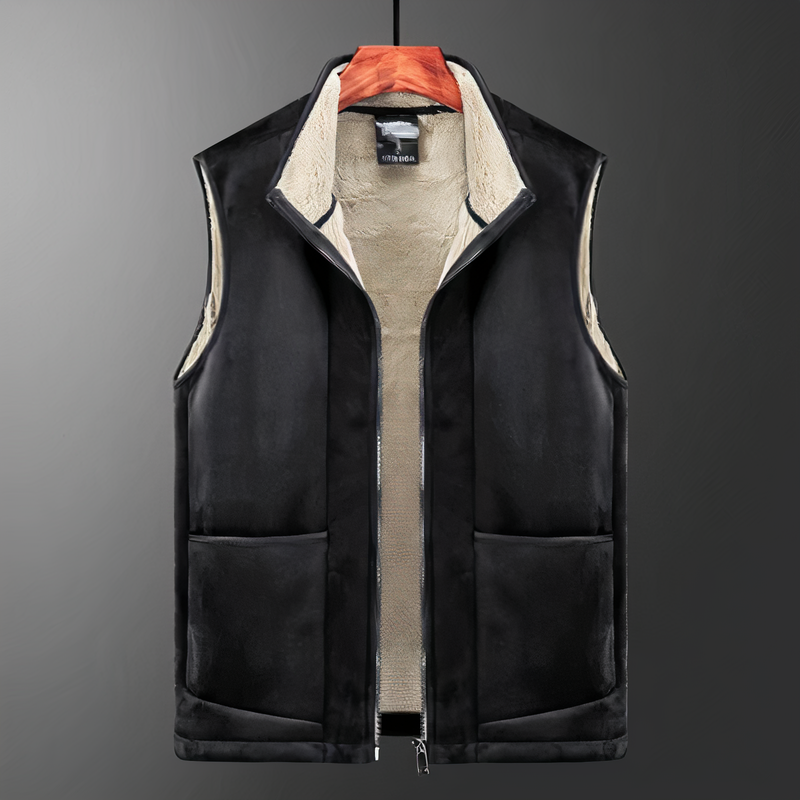 Cashmere Vest Street-wave For Men Luxury Warmth And Sophisticated Everyday Style
