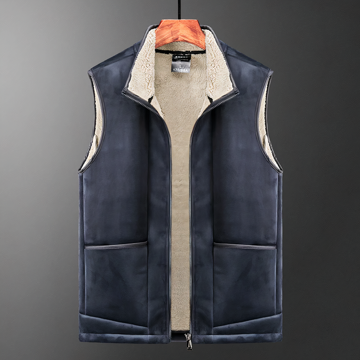 Cashmere Vest Street-wave For Men Luxury Warmth And Sophisticated Everyday Style