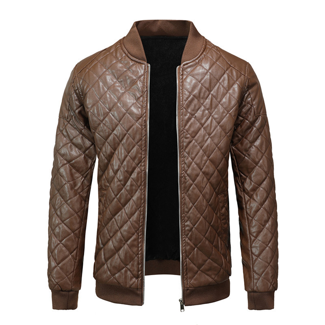 Street Wave Mens Leather Jacket Elegant Comfort Premium Quality For Modern Style Edition