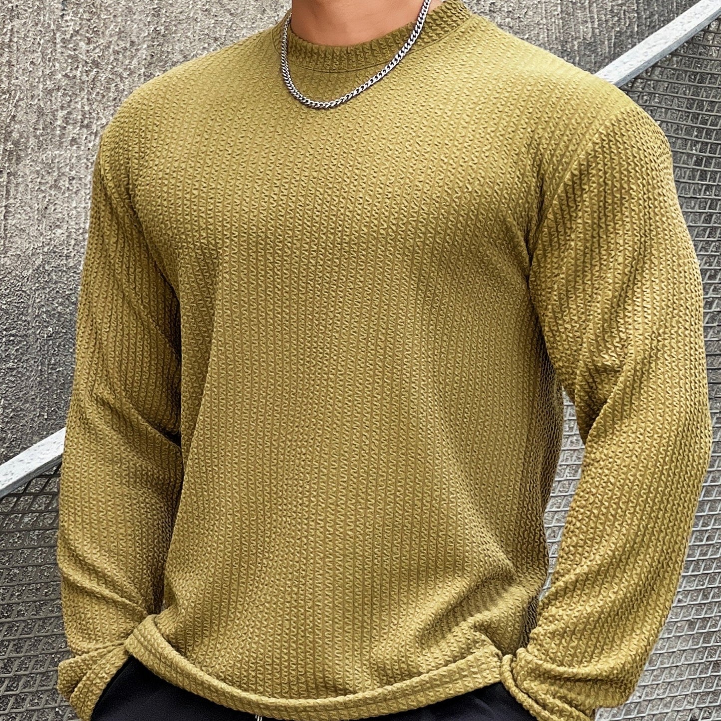 Streetwave Men's Athletic Fitness Sweater Moisture Wicking Comfort for Active Athletes